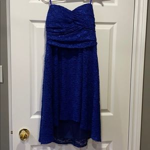 dressy royal blue dress